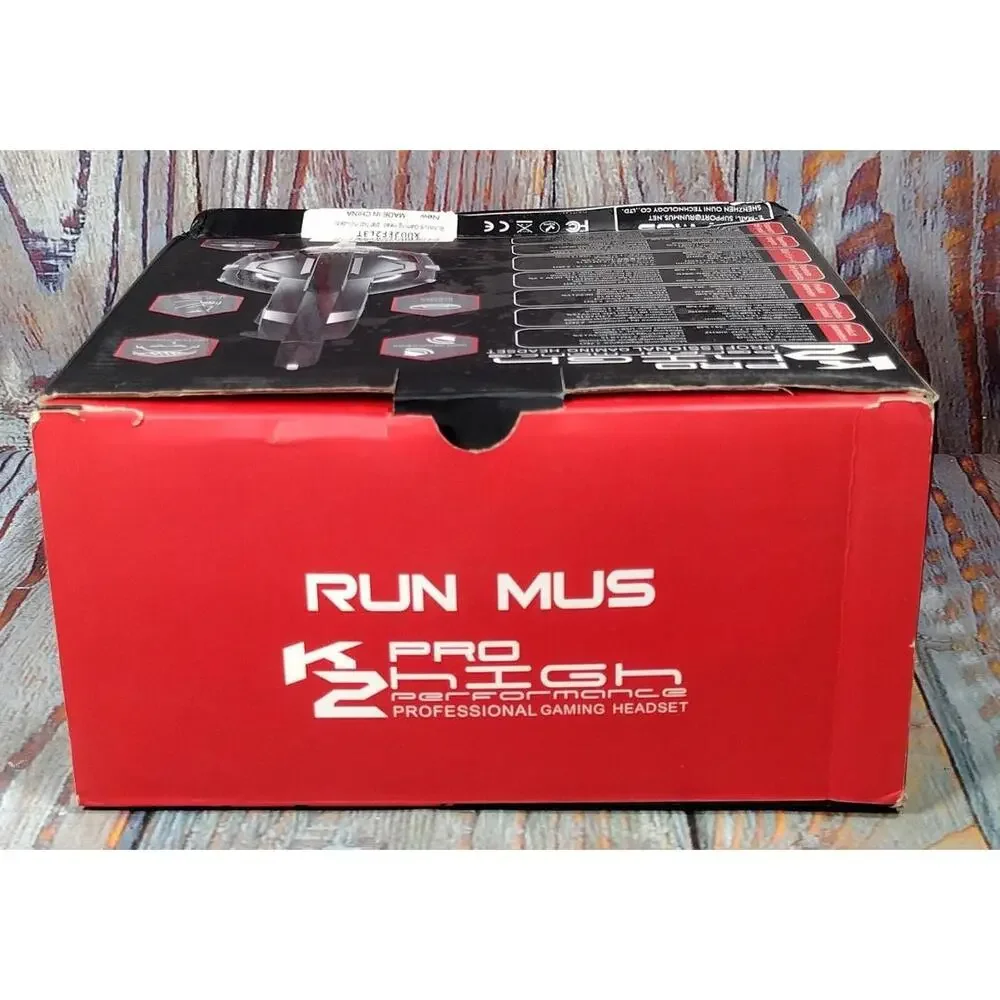 RUN MUS K2 Pro‎ Professional Gaming Headset